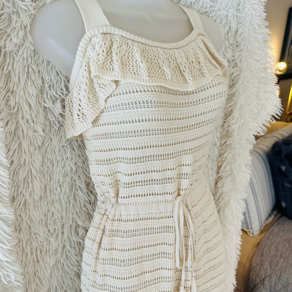 INC international concepts, crochet maxi dress with tassels 💛 - Picture 3 of 9